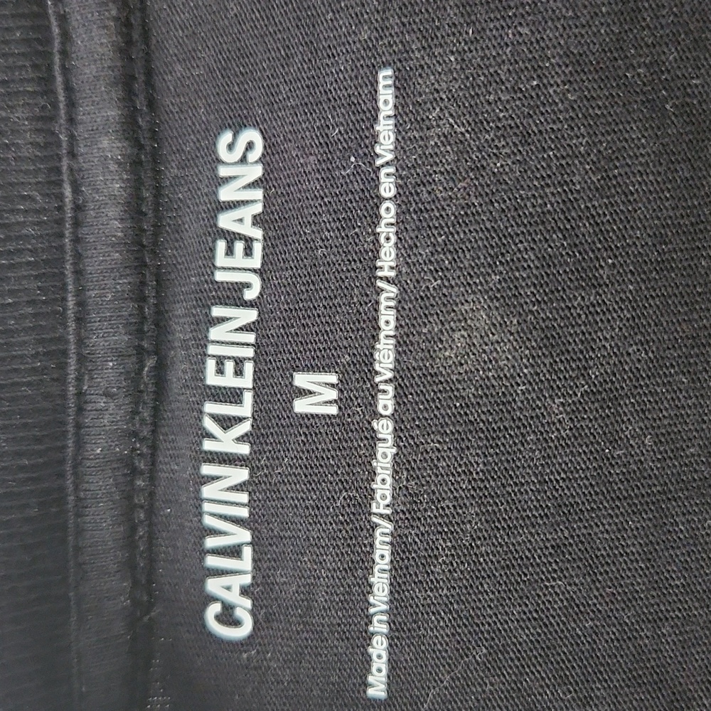 Calvin Klein Jeans Black T-Shirt - Picture 4 of 5
